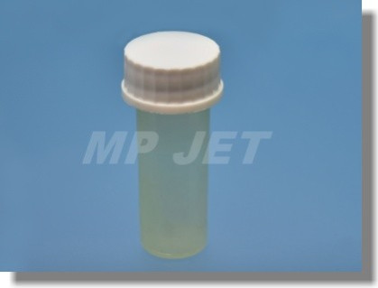 Plastic container with lid, 10 ml