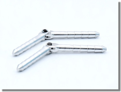 Pin type hinge Al, 3x50 mm, demountable