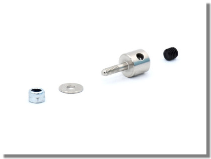 Screw-lock pushrod connector M2,5
