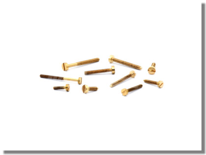 Brass Cheesehead screw M1,2x6